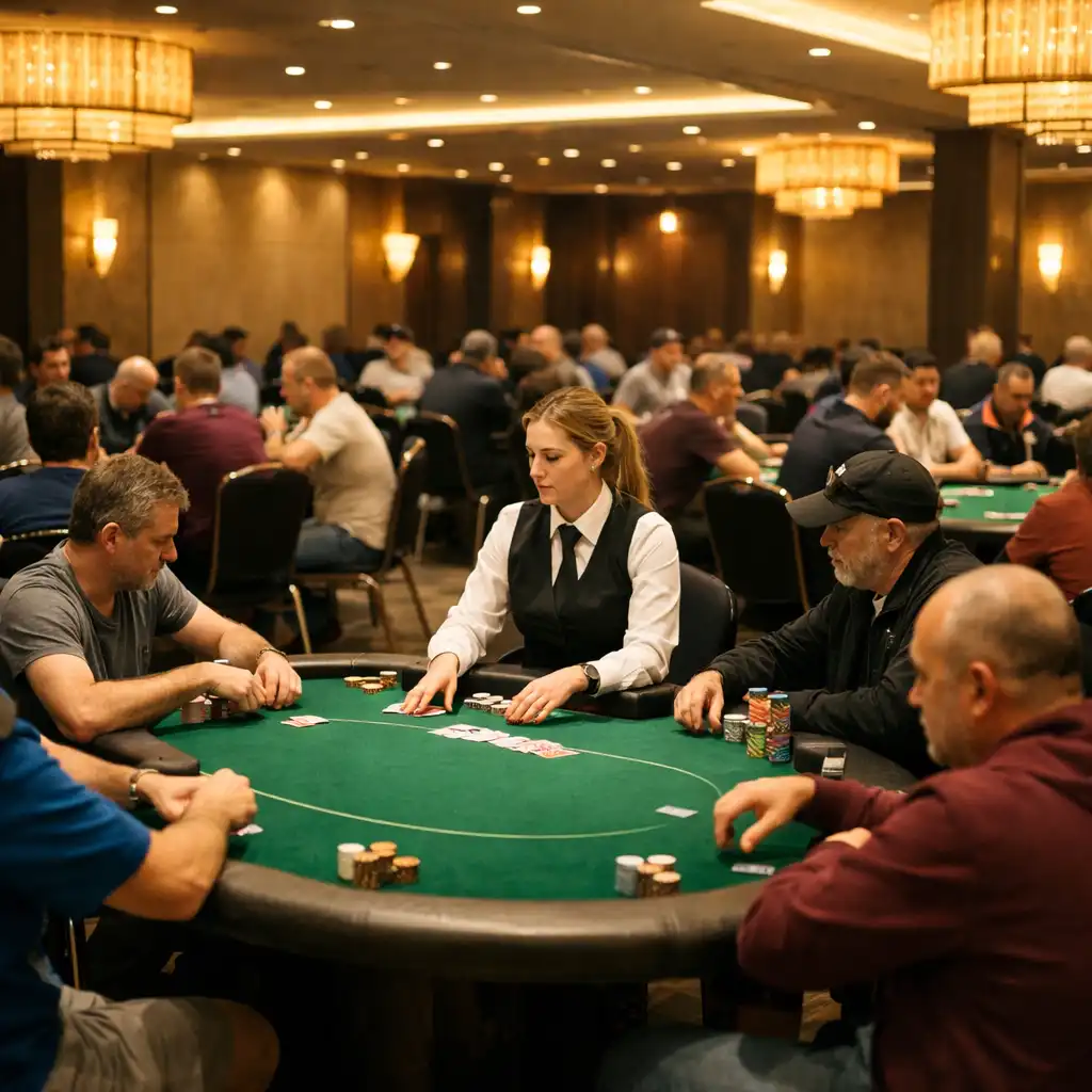 Poker turnajová hala